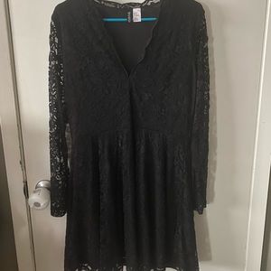 Black Lace Dress